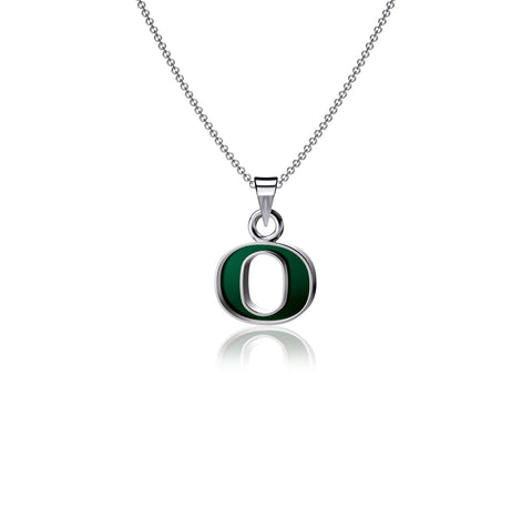 University of Oregon Pendant Necklace - Enamel