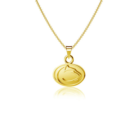 Penn State University Pendant Necklace - Gold