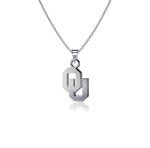 University of Oklahoma Pendant Necklace - Silver