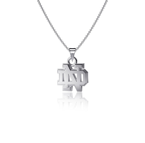 University of Notre Dame Pendant Necklace - Silver