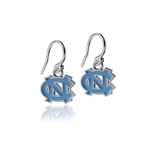 University of North Carolina Dangle Earrings - Enamel