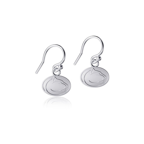 Penn State University Dangle Earrings - Silver