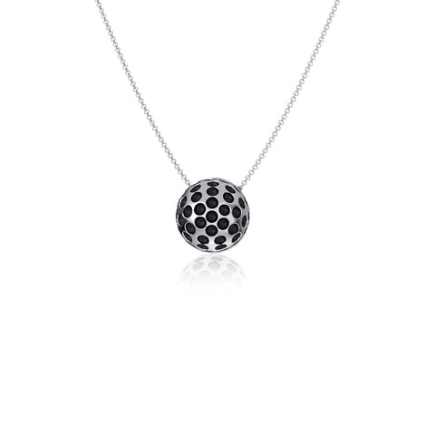 Golf Ball Pendant Necklace