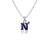 US Naval Academy Pendant Necklace - Enamel
