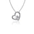 Clemson University Heart Necklace