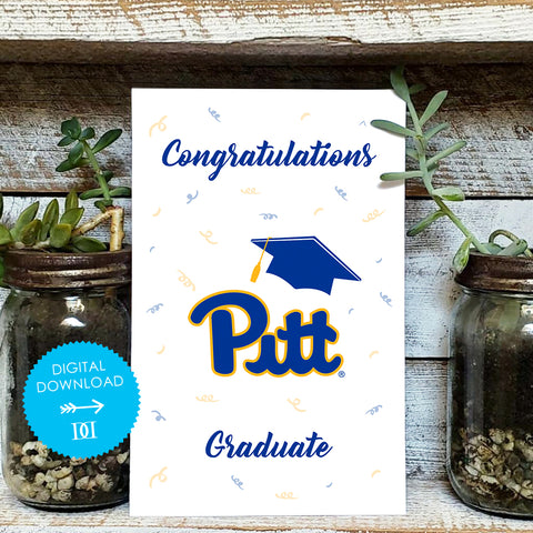 Pittsburgh Grad Card - Digital Download