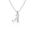University of Alabama Pendant Necklace - Silver
