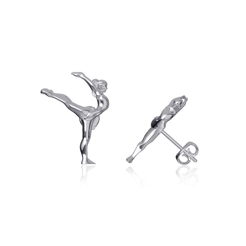 Gymnastics Post Earrings