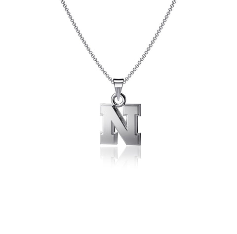 University of Nebraska Pendant Necklace - Silver