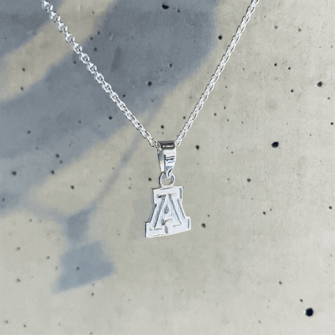 University of Arizona Pendant Necklace - Silver