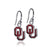 University of Oklahoma Dangle Earrings - Enamel