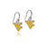 West Virginia University Dangle Earrings - Enamel