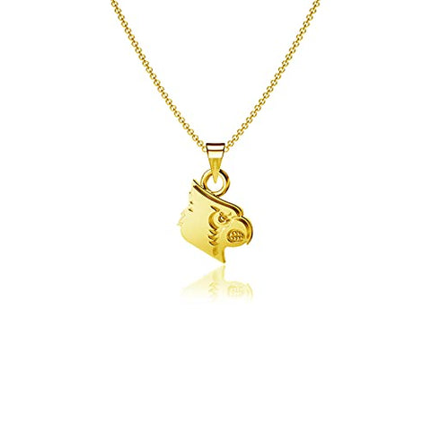 University of Louisville Pendant Necklace - Gold Plated