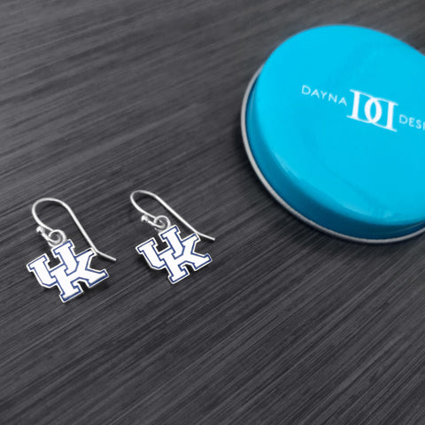 University of Kentucky Dangle Earrings - Enamel