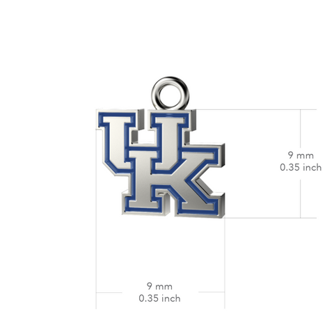 University of Kentucky Dangle Earrings - Enamel