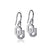 University of Oklahoma Dangle Earrings - Silver