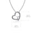University of Tennessee Heart Necklace - Silver