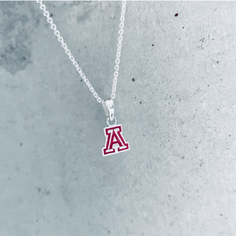 University of Arizona Pendant Necklace - Enamel