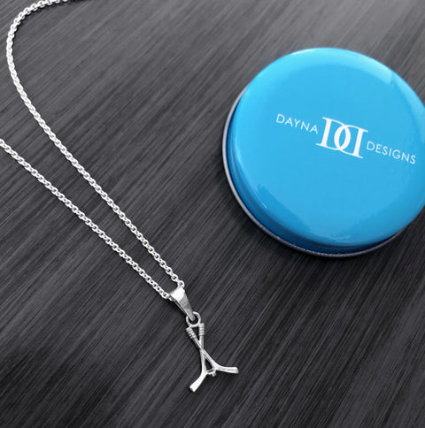 Hockey Pendant Necklace