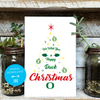 University of Oregon Christmas Tree Card