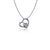 University of Notre Dame Heart Necklace - Silver