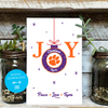 Clemson University Christmas Joy Card