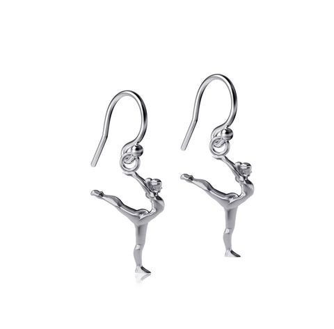 Gymnastics Dangle Earrings