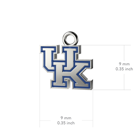 University of Kentucky Pendant Necklace - Enamel