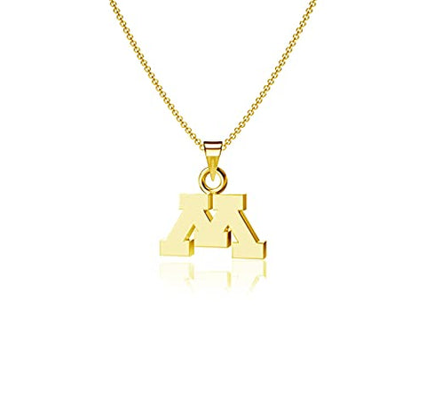 University of Minnesota Pendant Necklace - Gold Plated