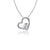 Florida State University Heart Necklace - Silver
