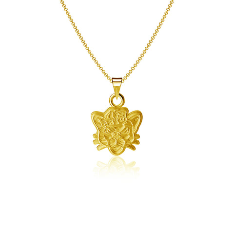Brigham Young Cougars Pendant Necklace - Gold Plated