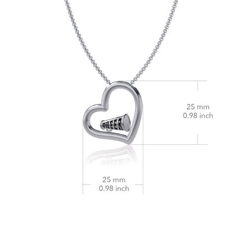 Cheer Heart Necklace