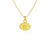 Grambling State Tigers Pendant Necklace - Gold Plated