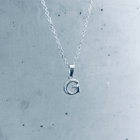 Georgetown Hoyas Pendant Necklace - Silver