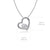 Iowa State Cyclones Heart Pendant Necklace - Silver