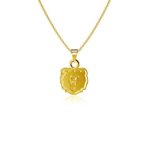 Morgan State Bears Pendant Necklace - Gold Plated