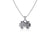 Mississippi State Bulldogs Pendant Necklace - Silver