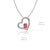 NC State University Heart Necklace - Enamel