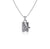 Northwestern Wildcats Pendant Necklace - Silver