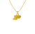 Purdue Boilermakers Pendant Necklace - Gold Plated