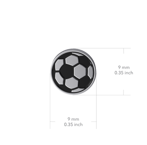 Soccer Post Earrings - Enamel