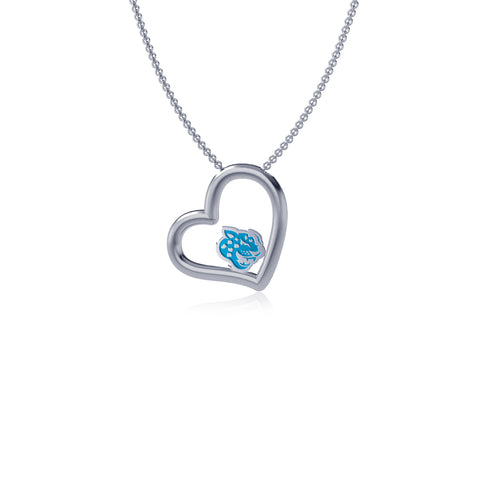 Southern University Jaguars Heart Pendant Necklace - Enamel