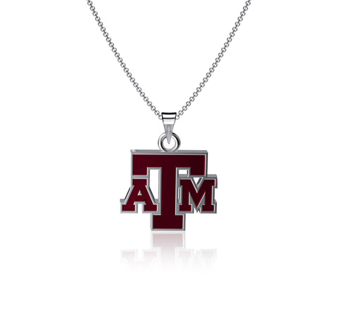 Texas A&M Aggies Pendant Necklace - Enamel