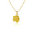 Tennessee State Tigers Pendant Necklace - Gold Plated