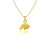 Colorado Buffaloes Pendant Necklace - Gold Plated