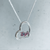 Maryland Terrapins Heart Pendant Necklace - Enamel