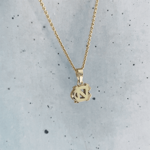 University of North Carolina Pendant Necklace - Gold Plated