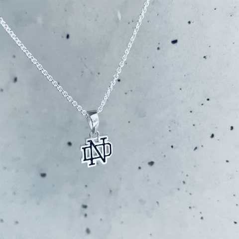 University of Notre Dame Pendant Necklace - Enamel