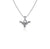 Texas Longhorns Pendant Necklace - Silver