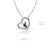 University of Wyoming Heart Necklace - Enamel